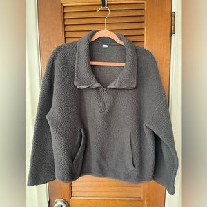 Xxl grey Sherpa jacket